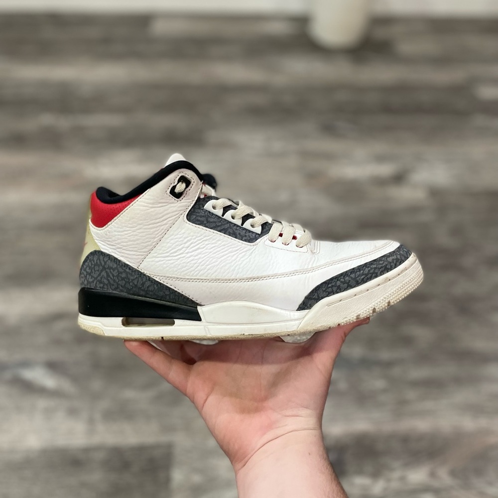 Size 11 - Jordan 3 Retro Denim SE Fire Red 2020